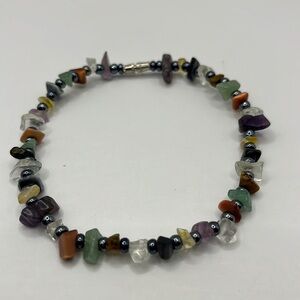 Natural Stones colors Bracelet or Anklet